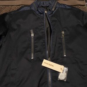 Navy blue Diesel Jacket